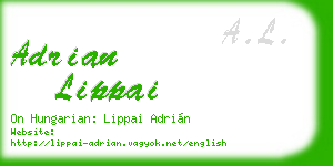 adrian lippai business card